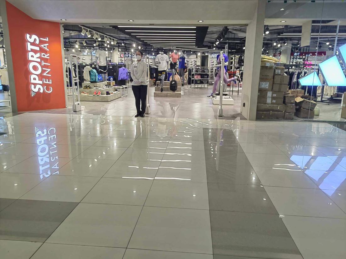 Sports Central store entrance